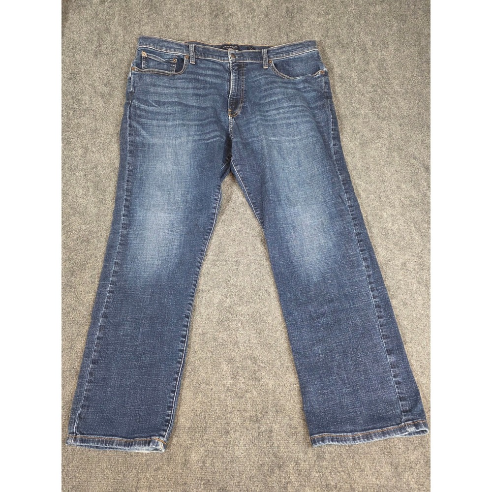 Mens 40x32 Jeans Blue Stretch Denim 410 Athletic Slim Leg Lucky Brand Pant